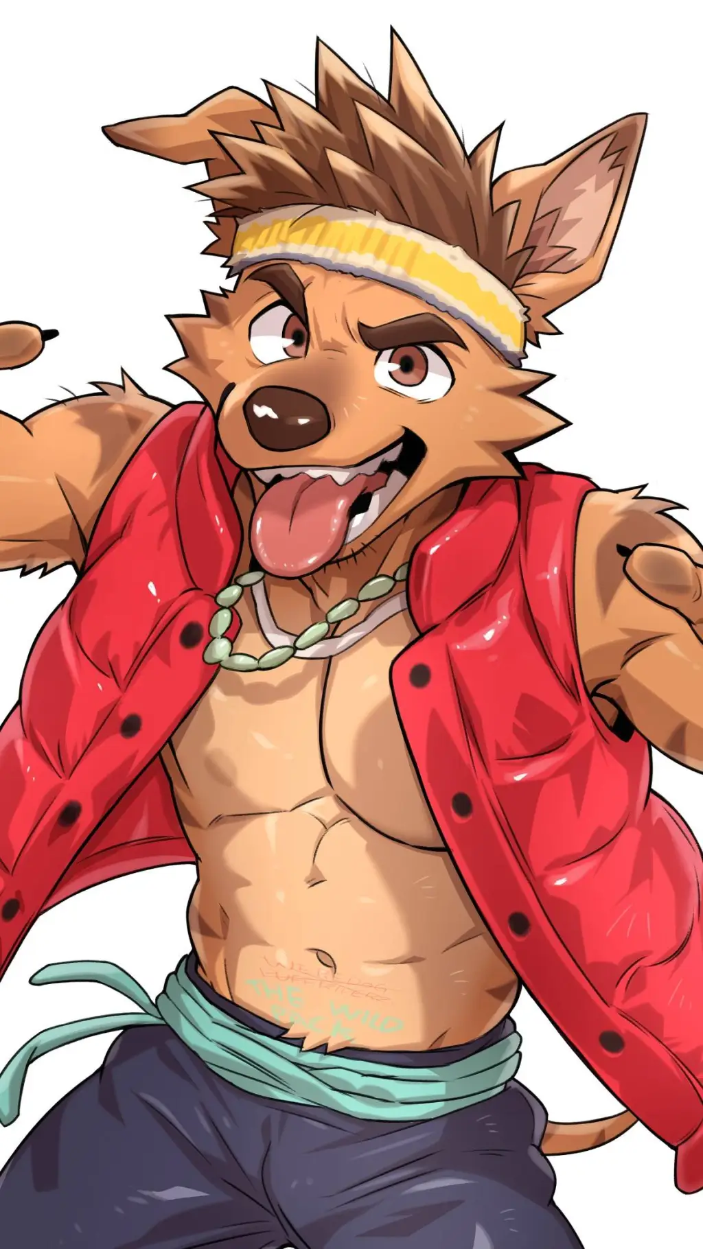 ai character: raww background