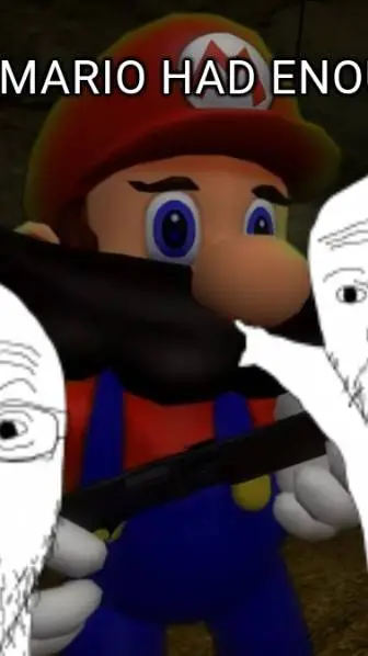 ai character: mario background