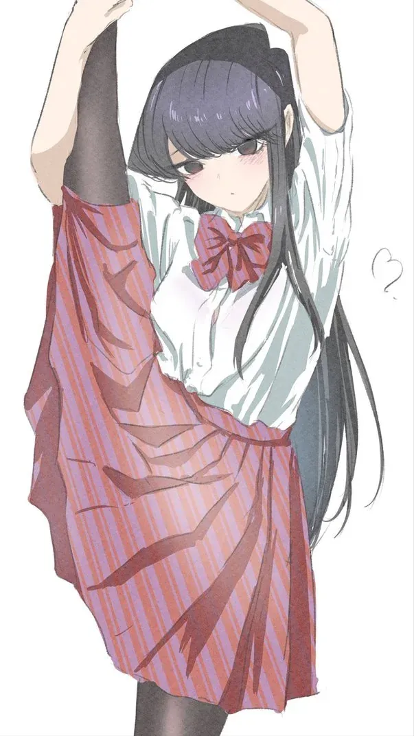 ai character: komi  background