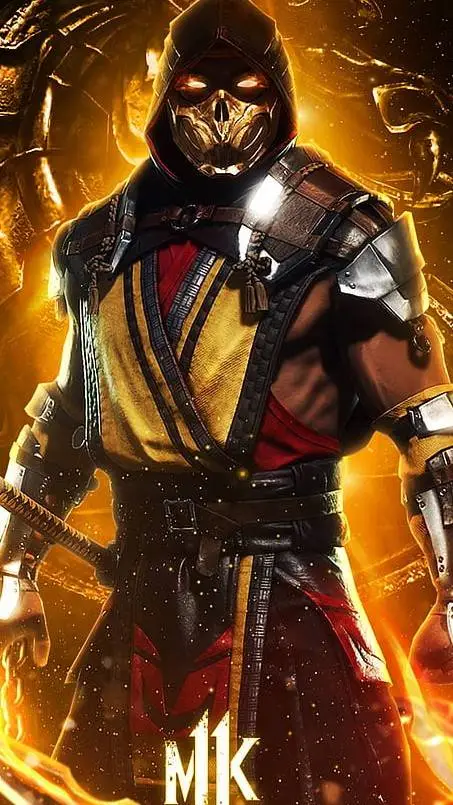 ai character: scorpion  background