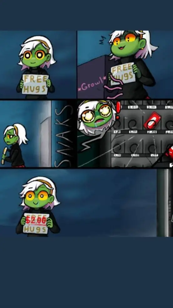 ai character: free hugs 1 background