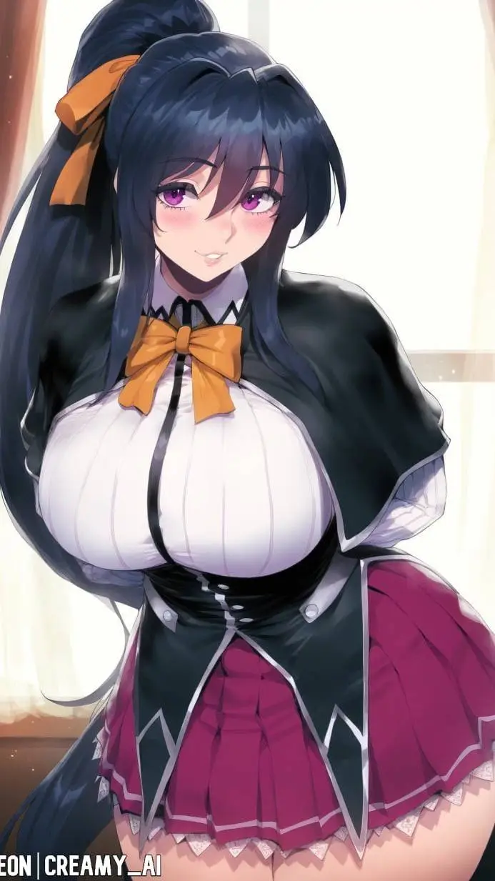 ai character: Akeno Himejima background