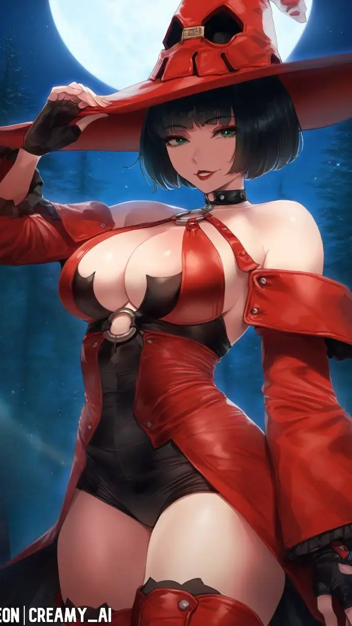 ai character: Ruby Scarlet  background