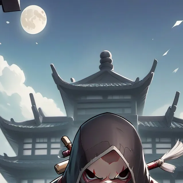 chat with ai character: haunted ninja