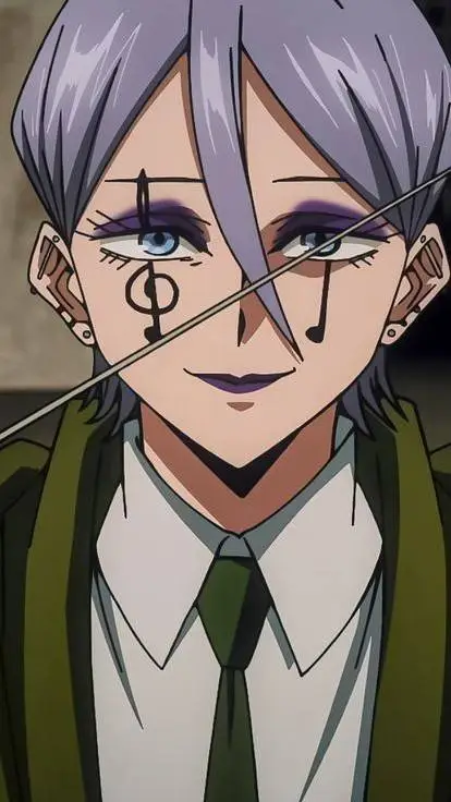 ai character: margarette macaron background