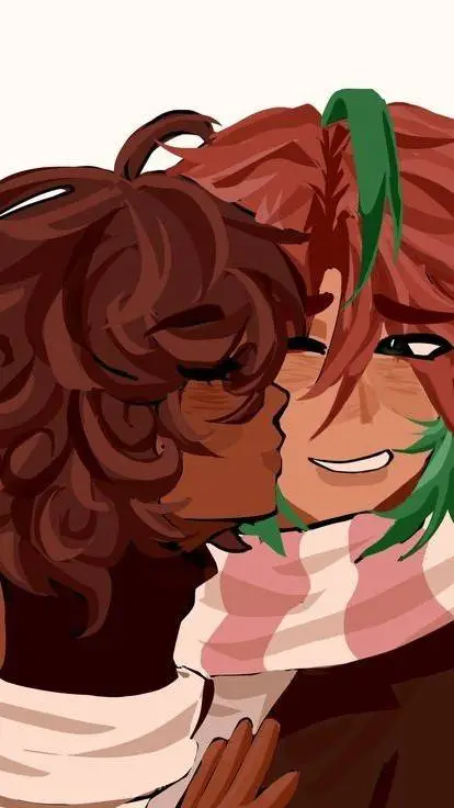 ai character: fruitcake background