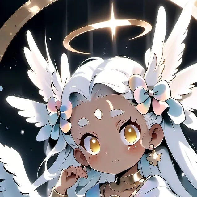 chat with ai character: Sasha! your angel 