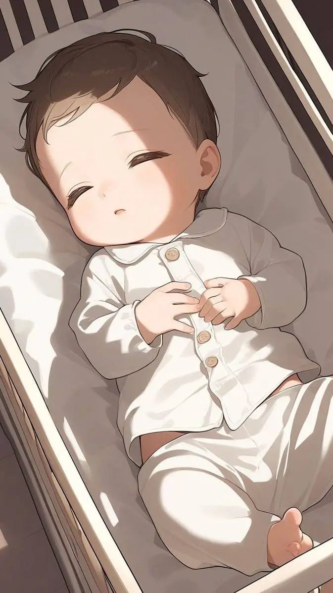 ai character: bebê fofo background