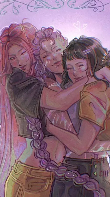 ai character: Huntrix background