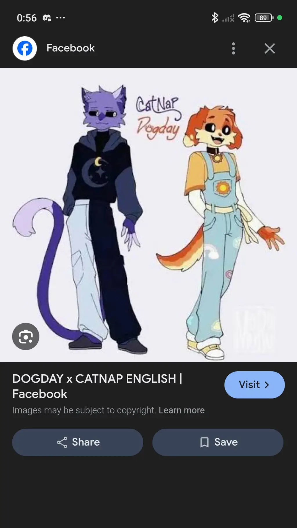 ai character: catnap x dogday background