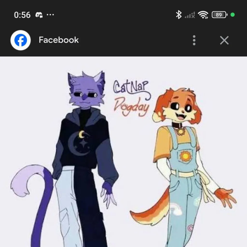 chat with ai character: catnap x dogday