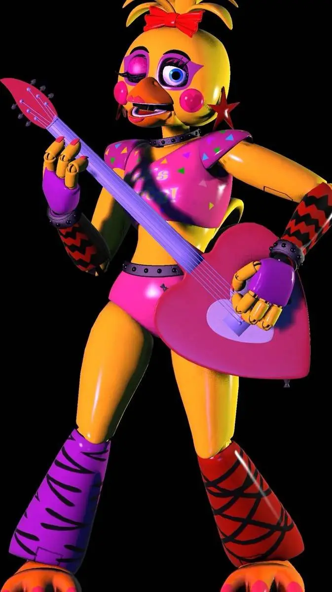 ai character: toy chica fnaf sb background