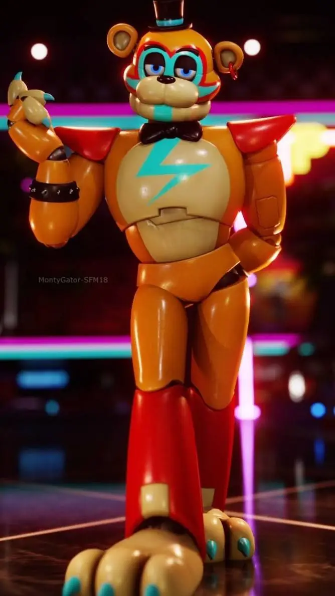 ai character: glamrock freddy background