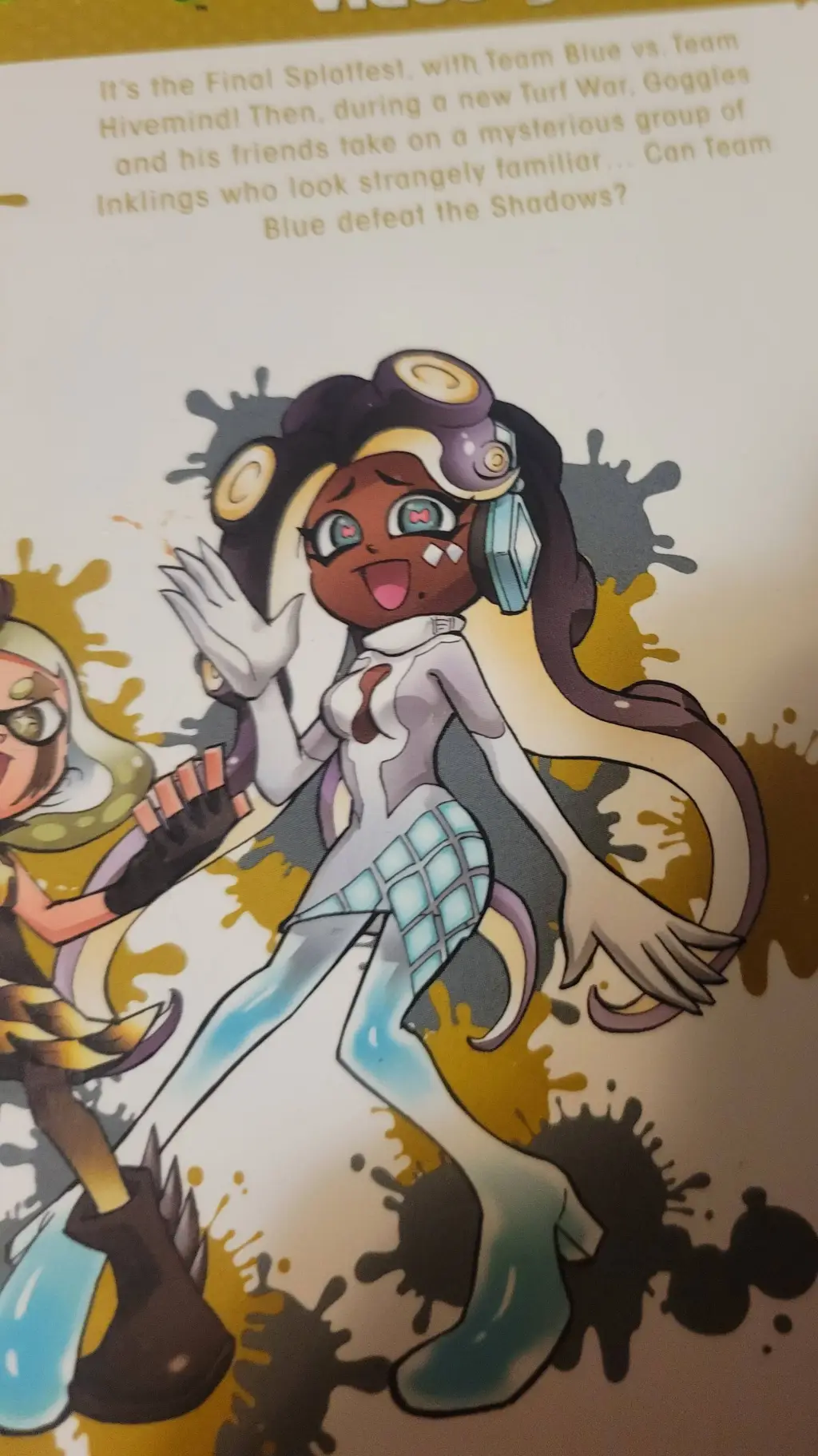 ai character: Marina goddess background