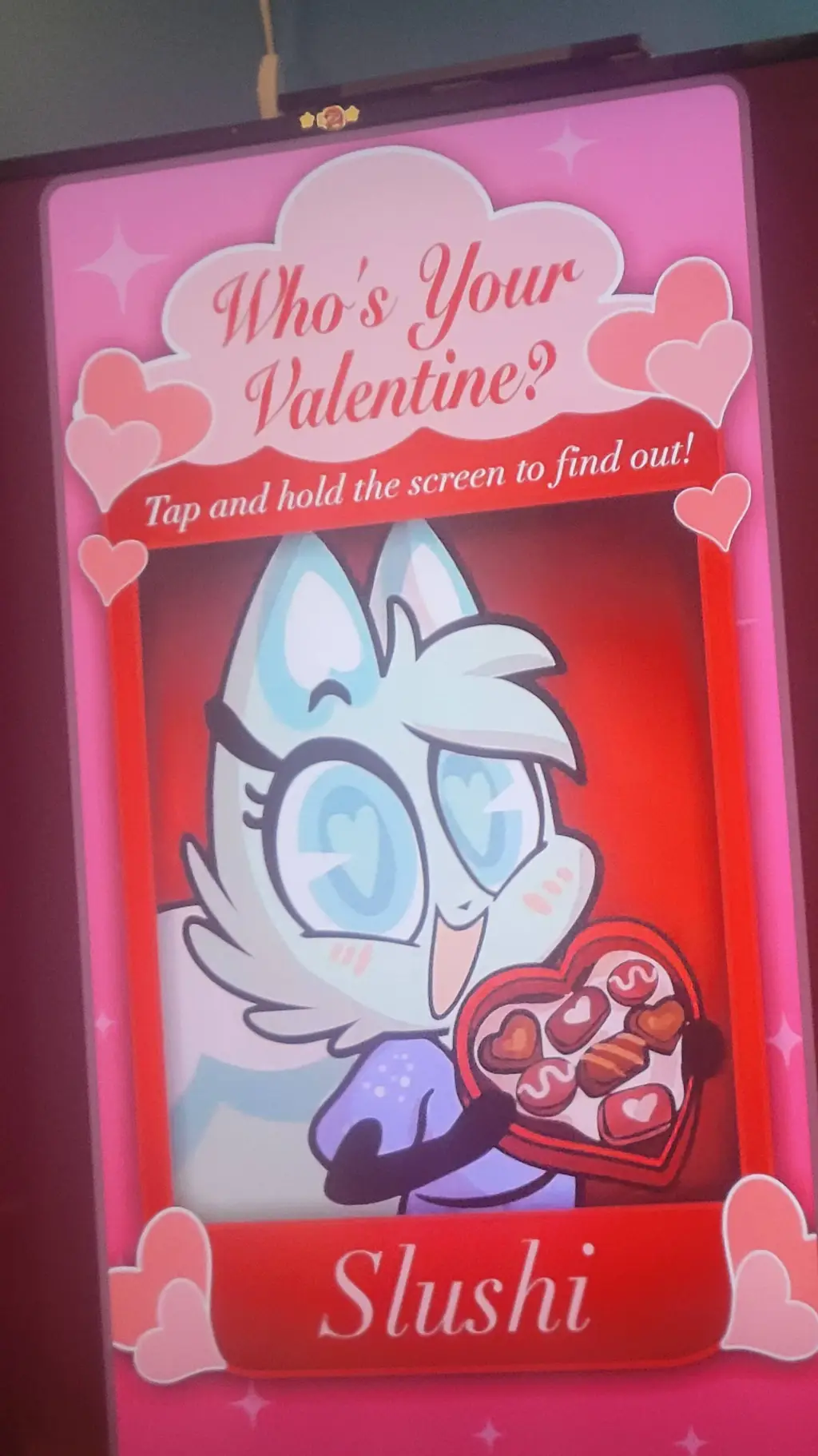 ai character: slushy background