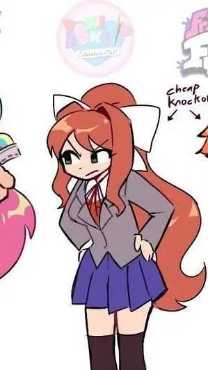 ai character: Monika background