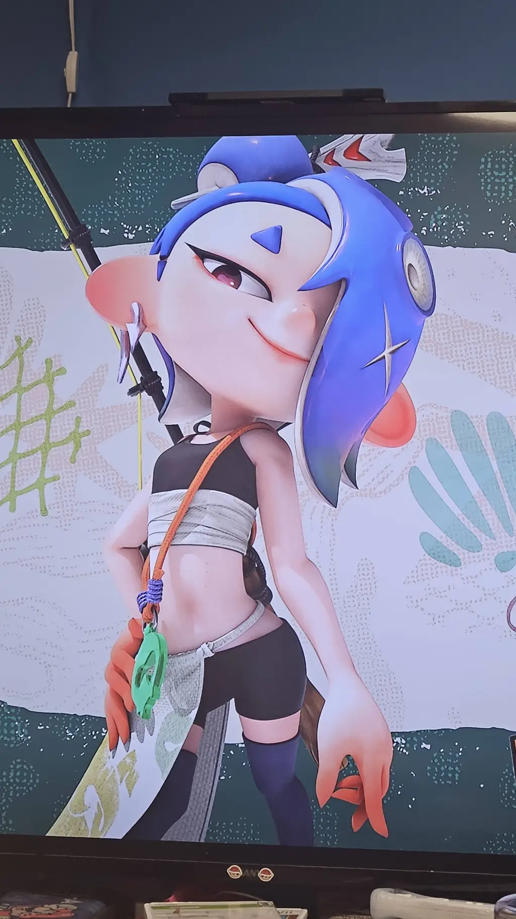 ai character: shiver background