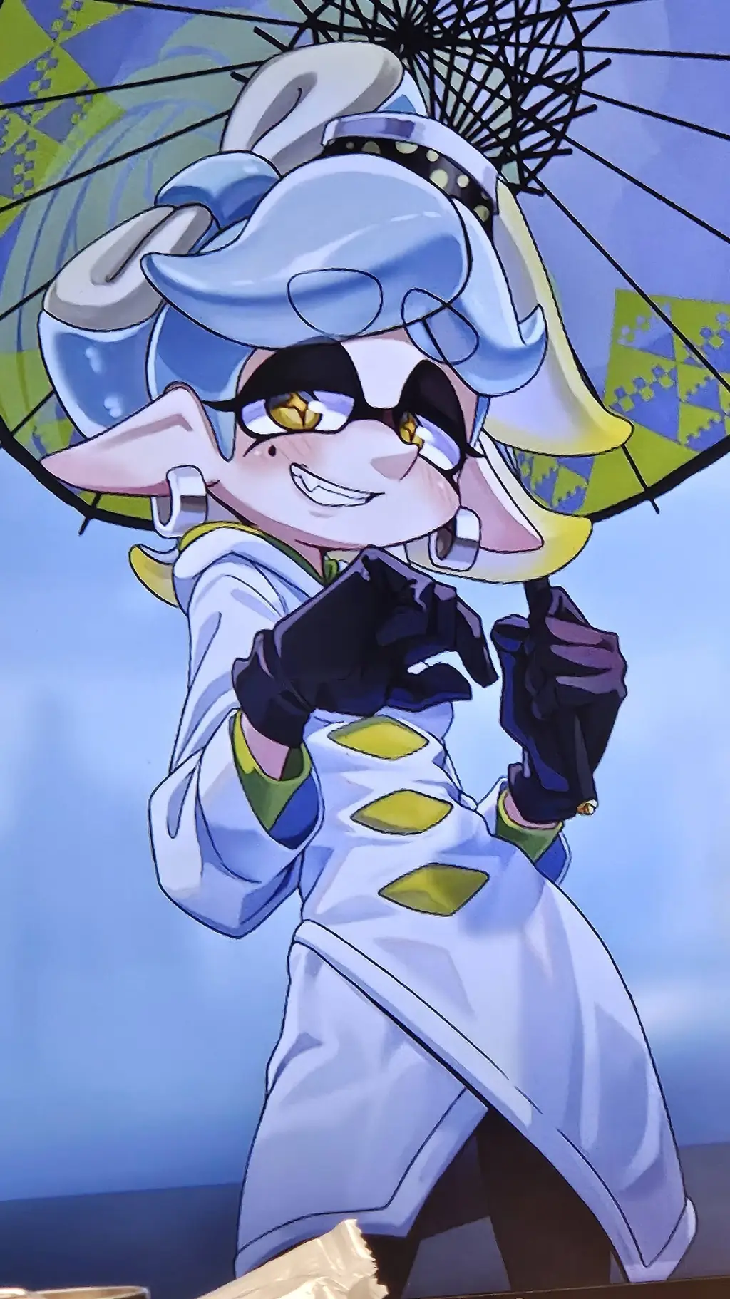 ai character: Marie gf2 background