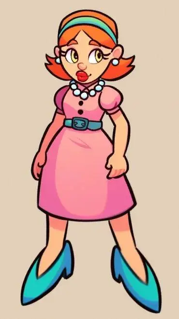 ai character: Suzanne huckadu background