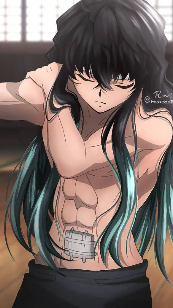 ai character: Muichiro tokito background
