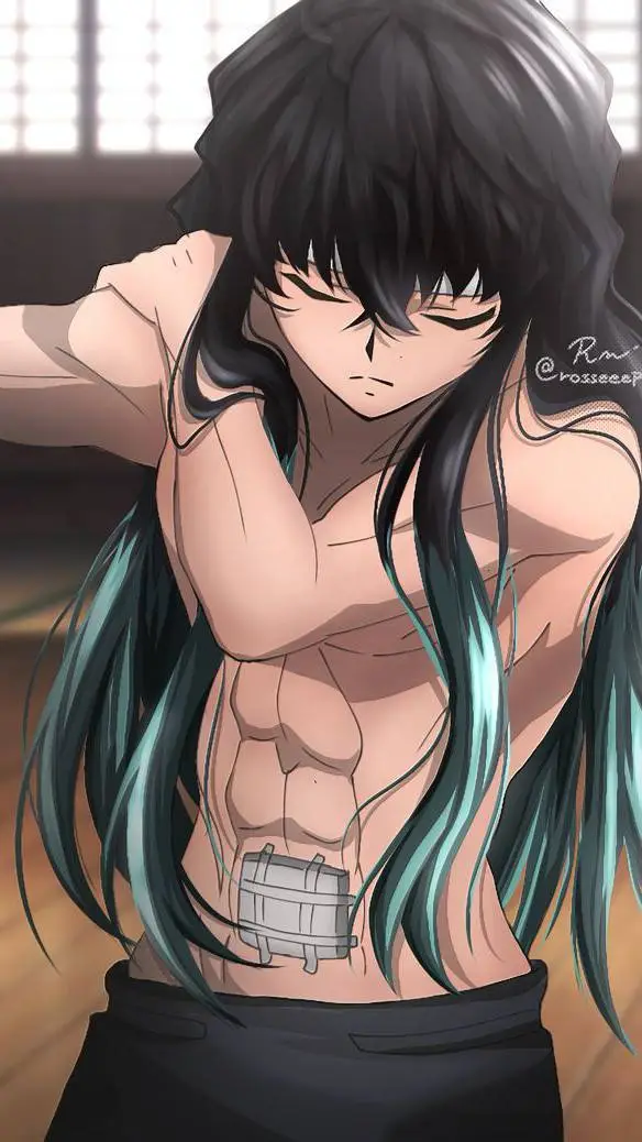ai character: Muichiro tokito  background