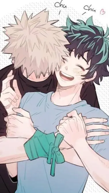 ai character: 💚baku deku🧡 background