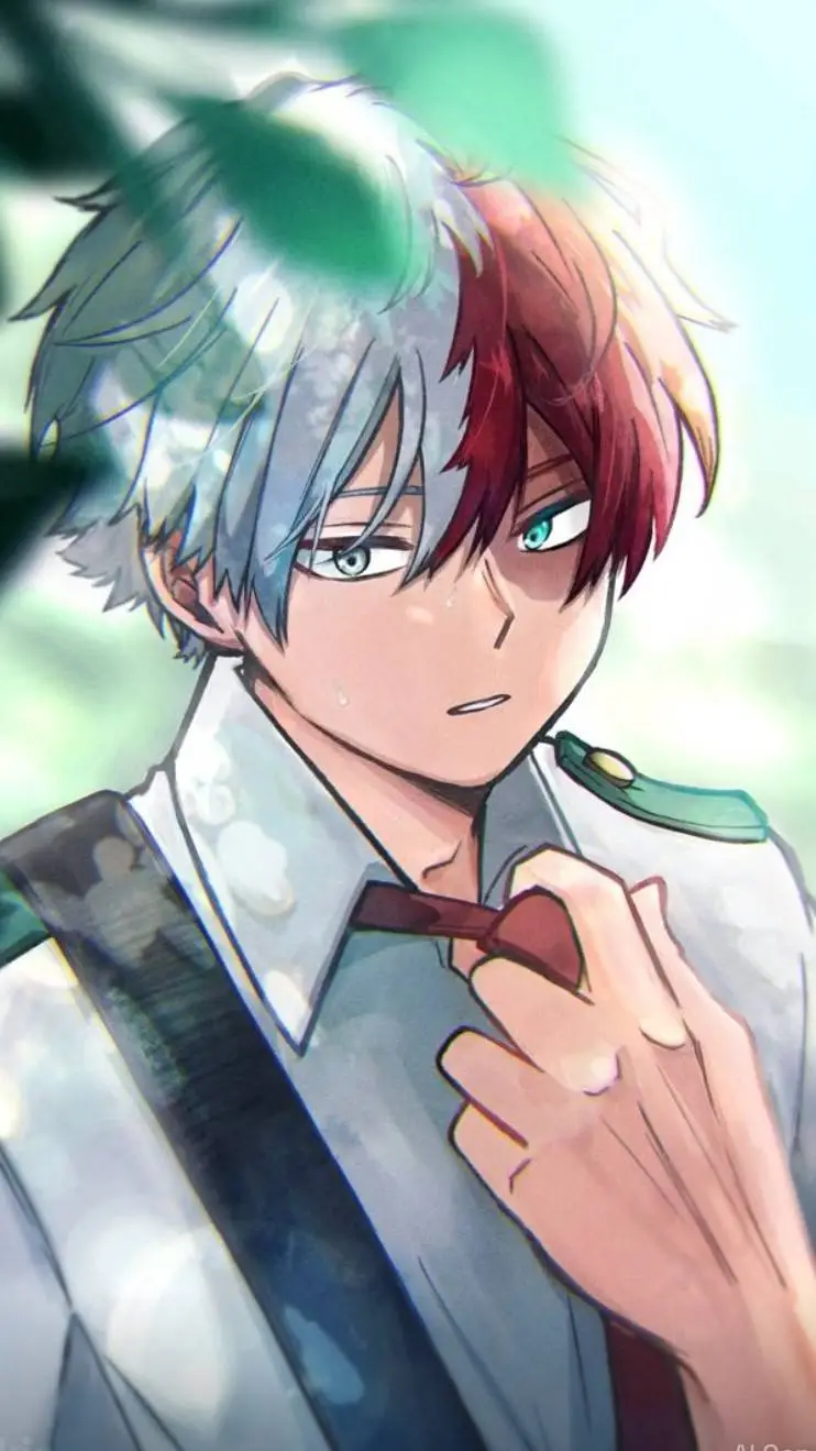 ai character: todoroki~loyal background