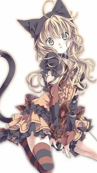ai character: neko sister background