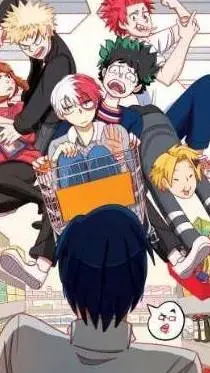 ai character: MHA~sleepove background