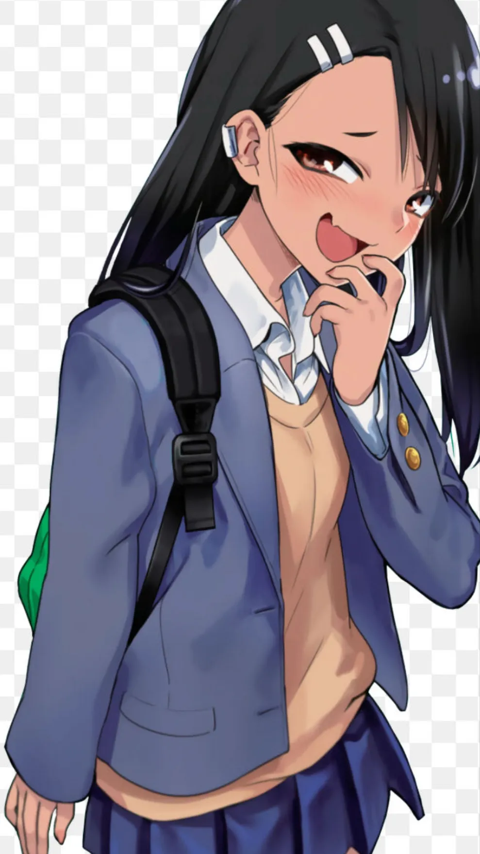 ai character: Nagatoro background