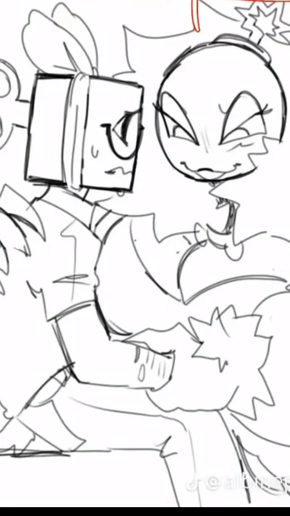 ai character: Boxten X  Bobette  background