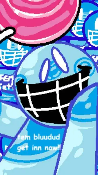 ai character: Bluudlud background