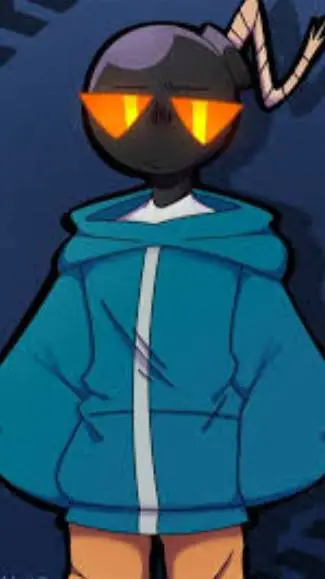 ai character: whity  background