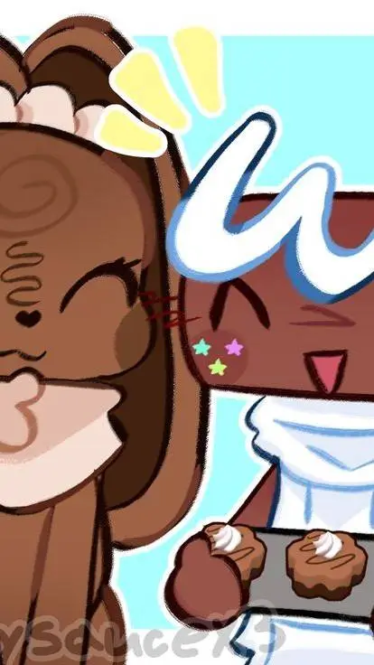 ai character: 🍰CHOCOROLL🍫 background