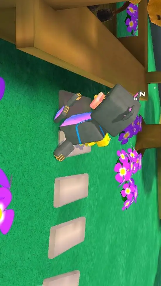 ai character: duper bear aventur background