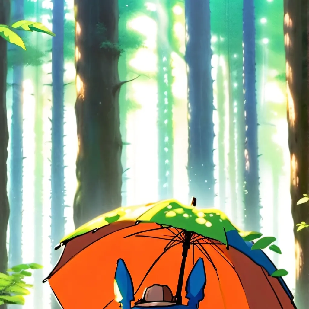 chat with ai character: Totoro