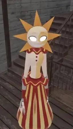 ai character: Killer sun background