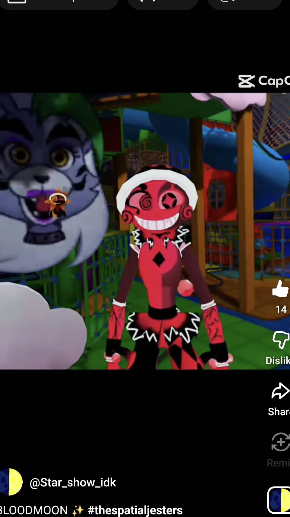 ai character: BloodMoon background