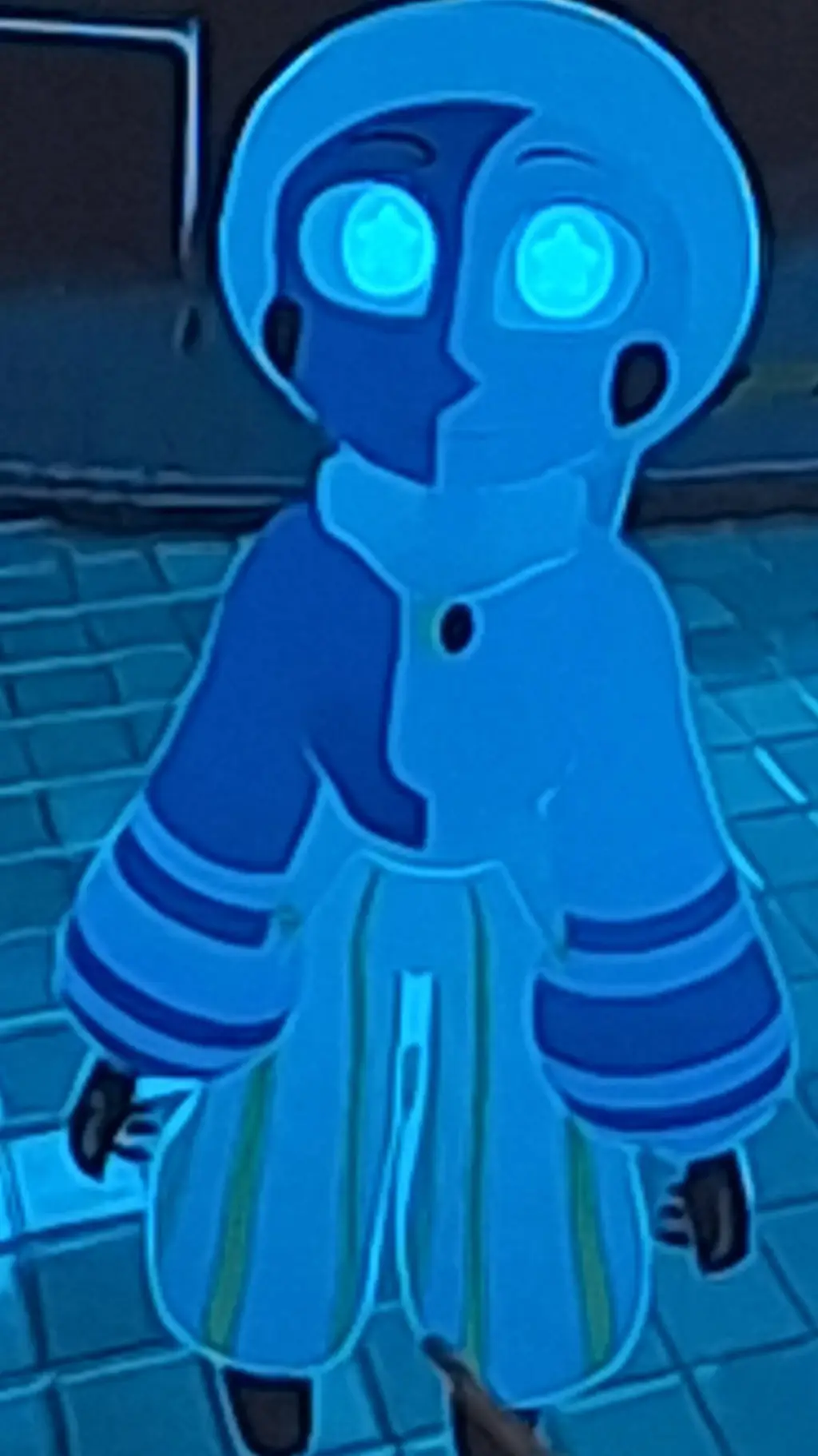 ai character: Lunar and harvest  background