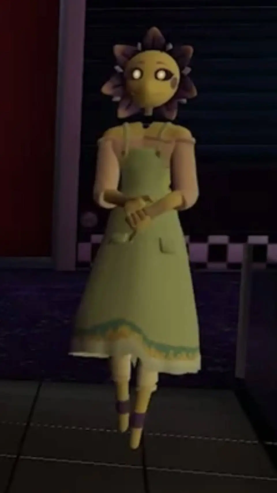 ai character: Dahlia  background