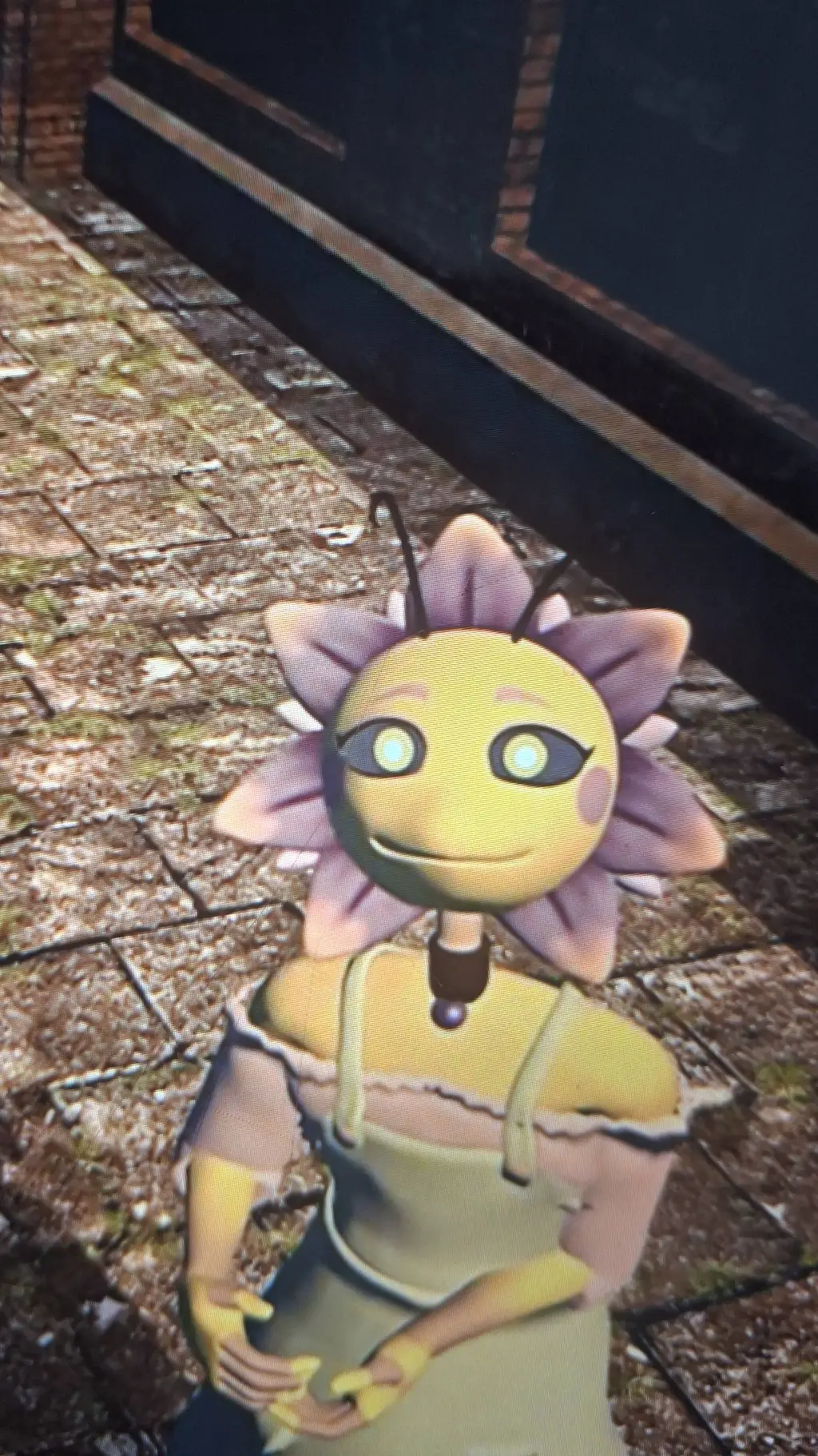 ai character: Dahlia×Sun background