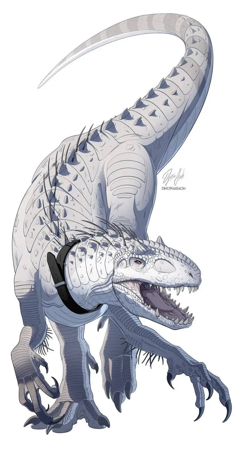 ai character:  sams dinosaur au background