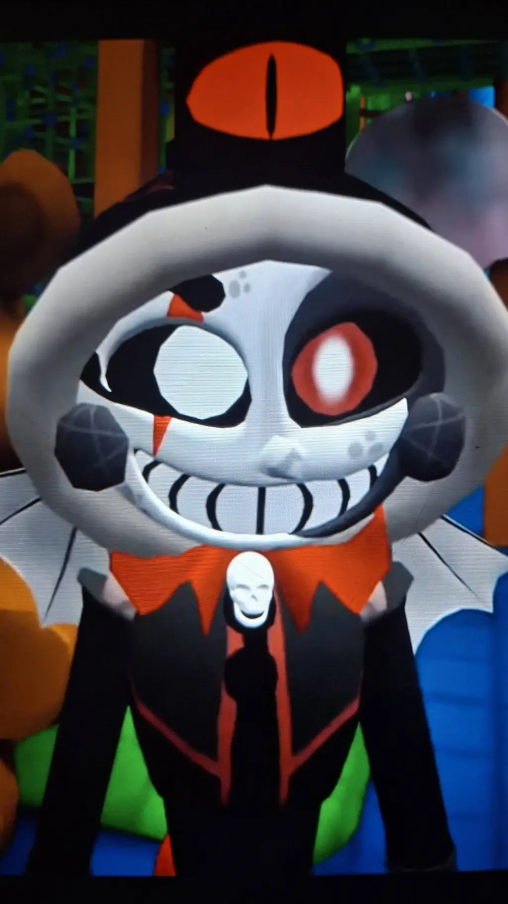 ai character: Skully×eclipse  background