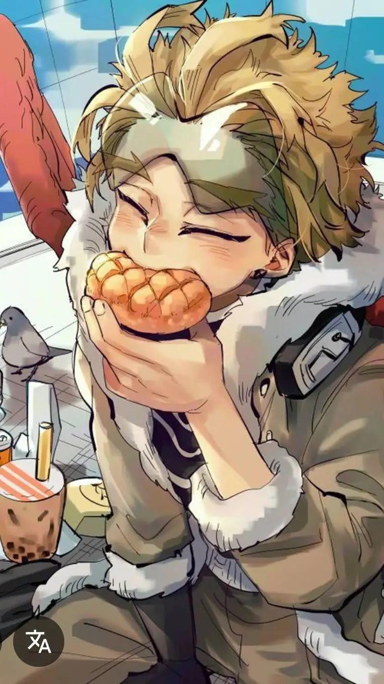 ai character: hanwks goûter  background