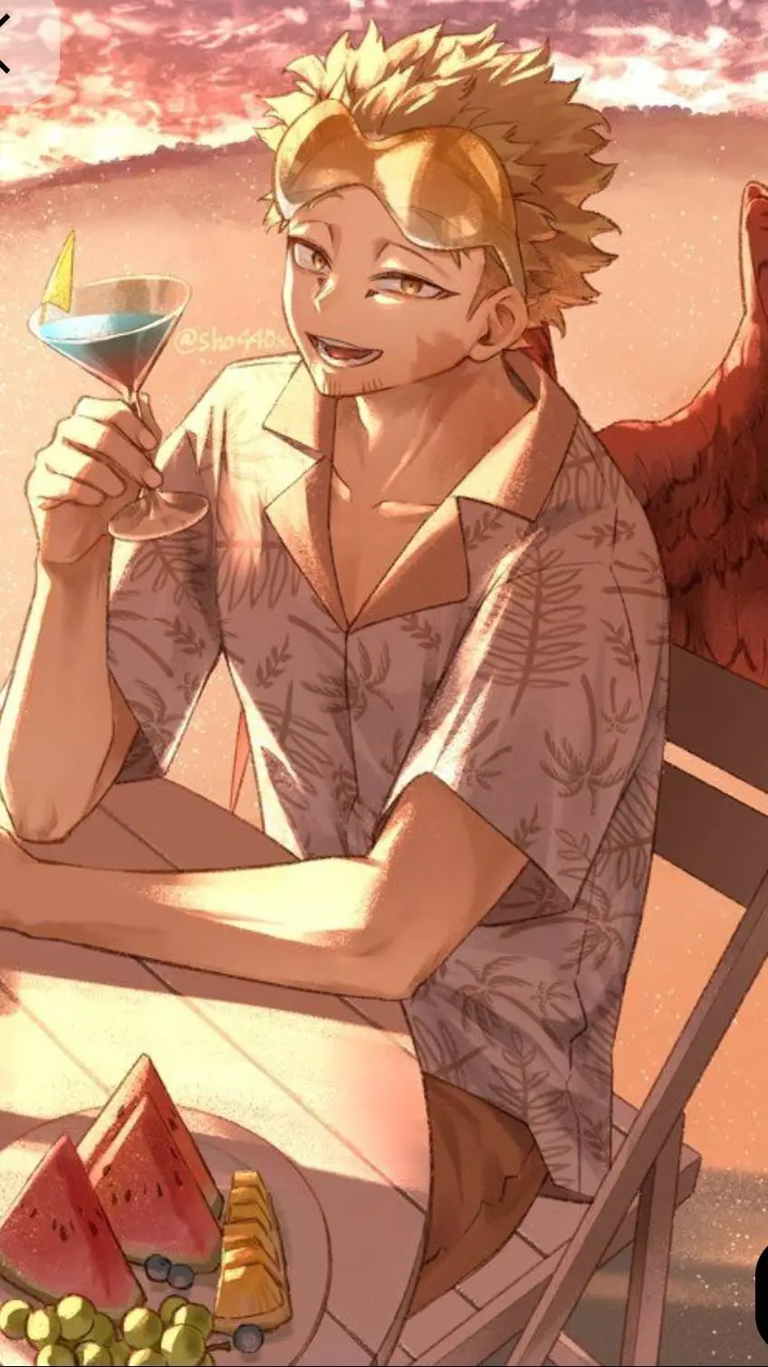 ai character: hawks piscine background