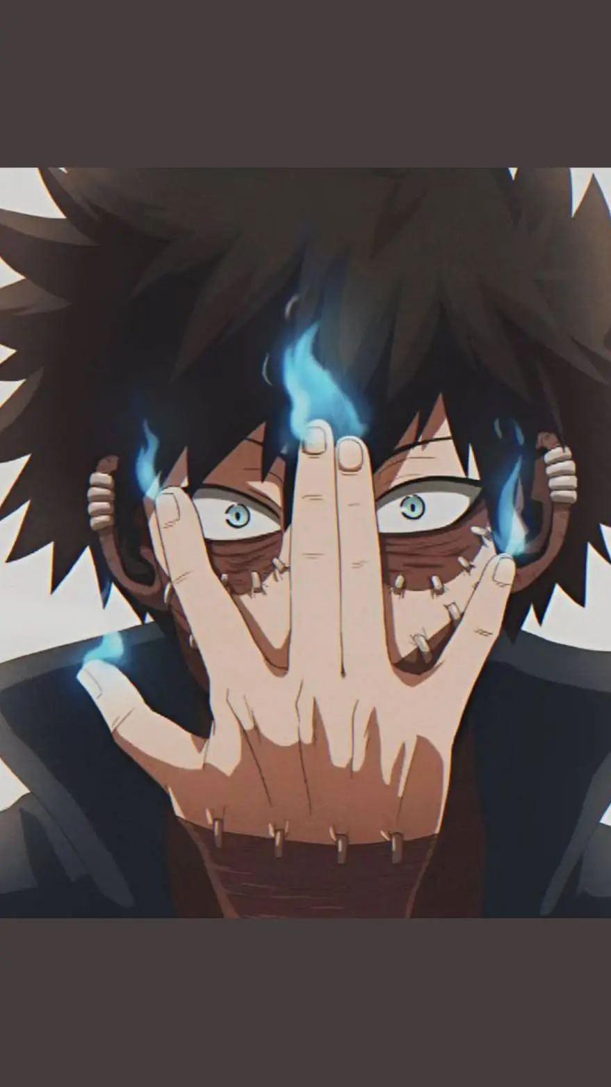 ai character: Dabi chemise  background
