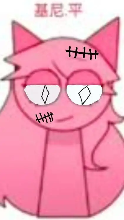 ai character: is literally pinki background