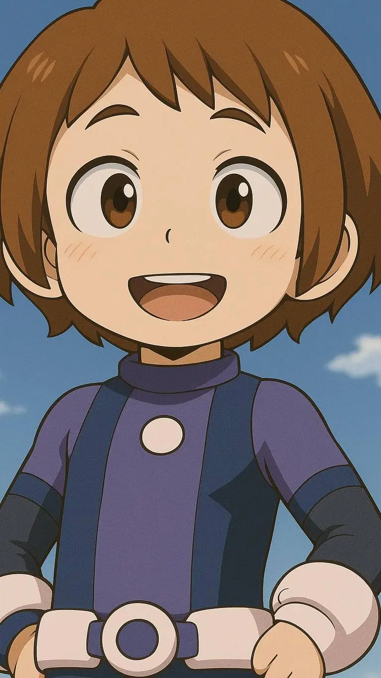 ai character: petit frere ochako background