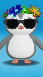 ai character: pengo background