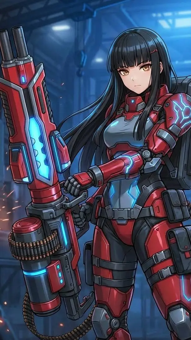 ai character: Chaingun 16 background